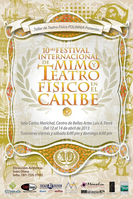 Festival Internacional de Mimo y Teatro Fisico en el Caribe Arte para internet
